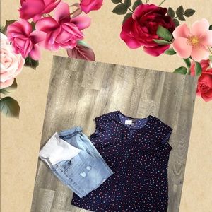 Hearts Motherhood Top XL